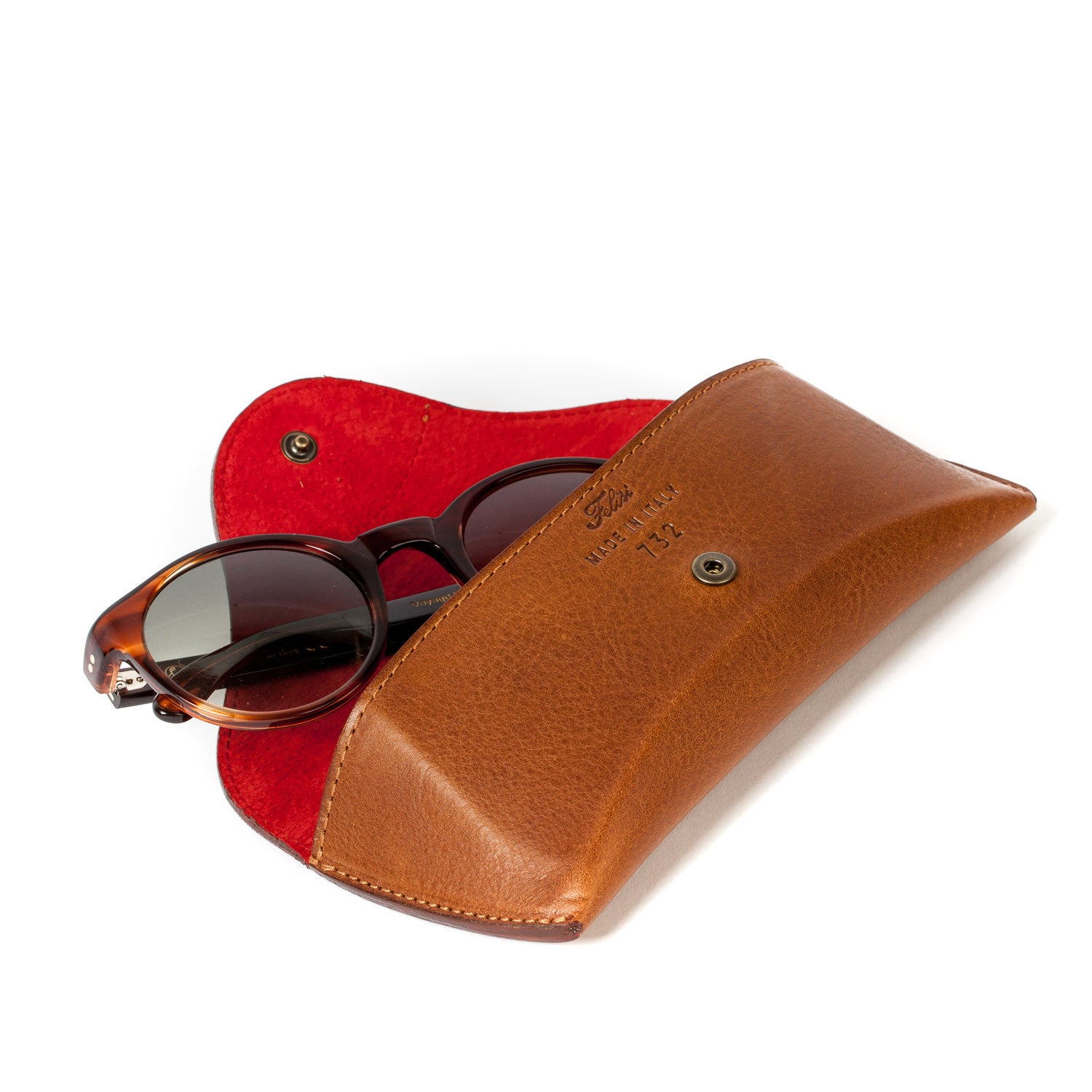 Eyeglass Case made from Grained Calfskin